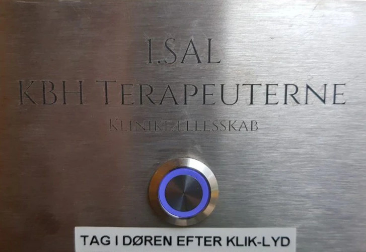KBH Terapeuterne - ringeklokken (Foto: M. Schade)